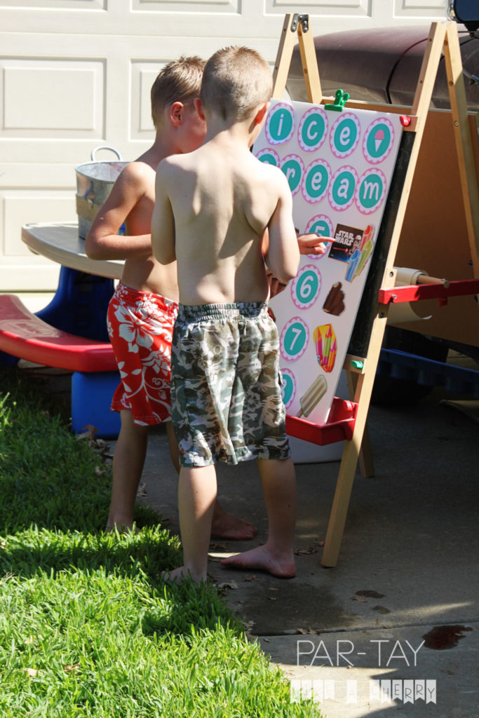 ice cream truck menu how to
