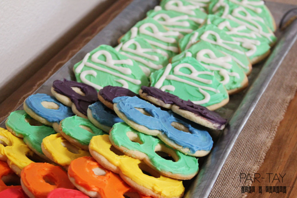 LDS baptism dessert idea with link to cookie cutters
