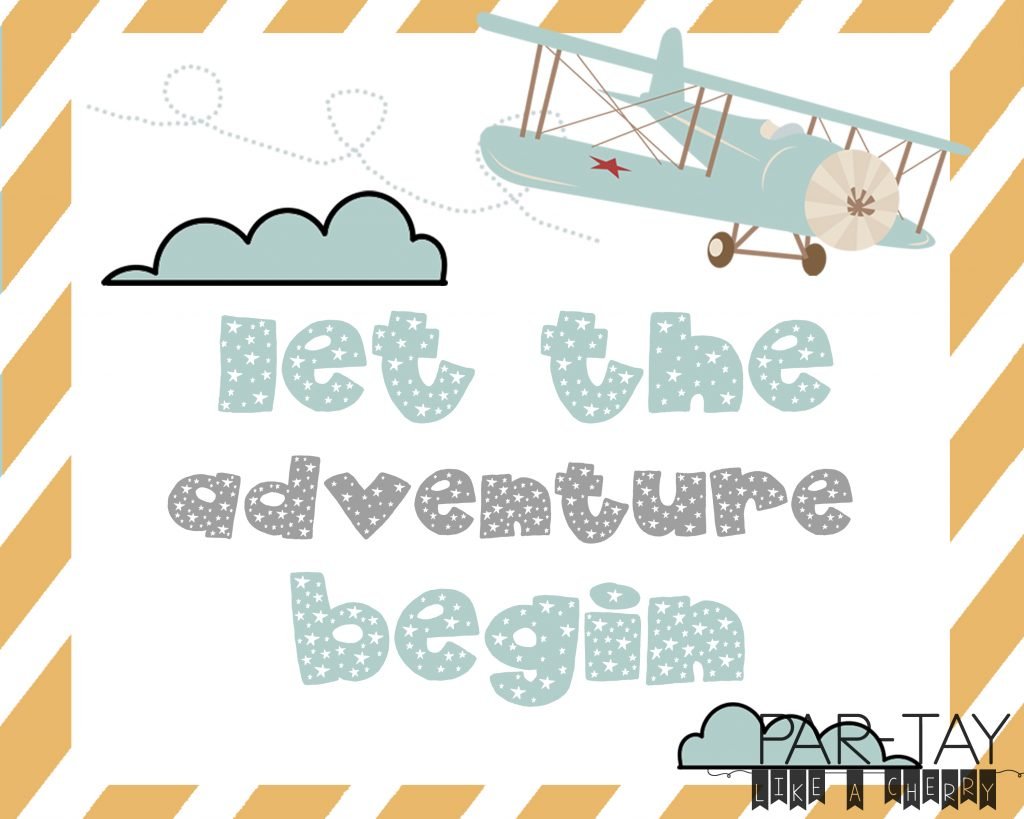 Let the Adventure Begin teacher appreciation printable 8X10 print