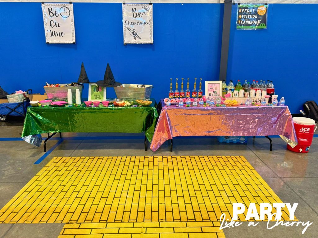 Pink vs Green Wicked Themed Luncheon