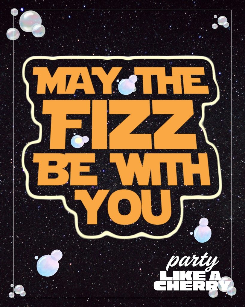 May the Fizz Be With You soda bar printable