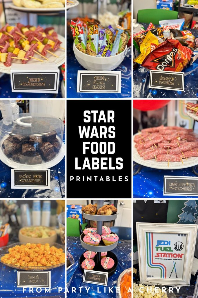 Star Wars party food ideas and printables