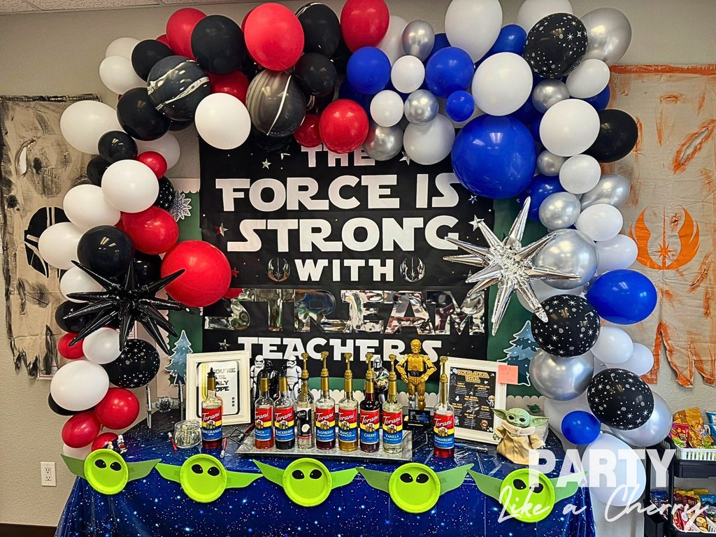 Yoda Soda Bar for Teacher Appreciation Week